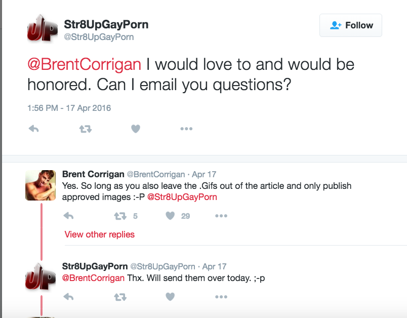Corrigan Tweets